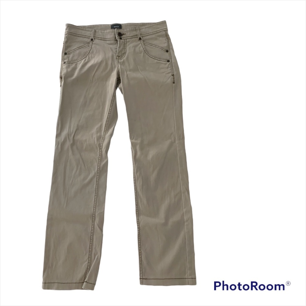 Mexx Smokey Taupe long Jeans Pants with front and back pockets Size 4